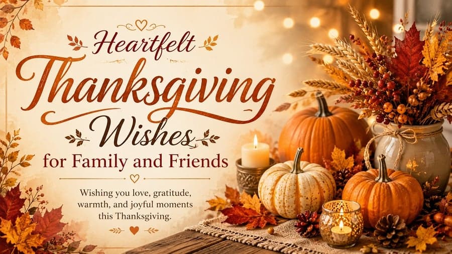 Family and friends sharing a warm Thanksgiving gathering